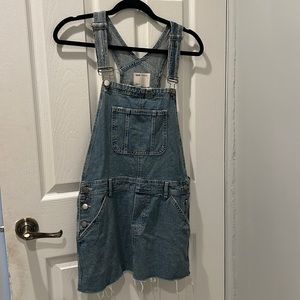 Denim Overall Dress
